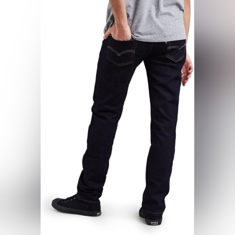 LEVI'sSlim Straight Dark Blue Jeans 511 Slim Fit W38 L30